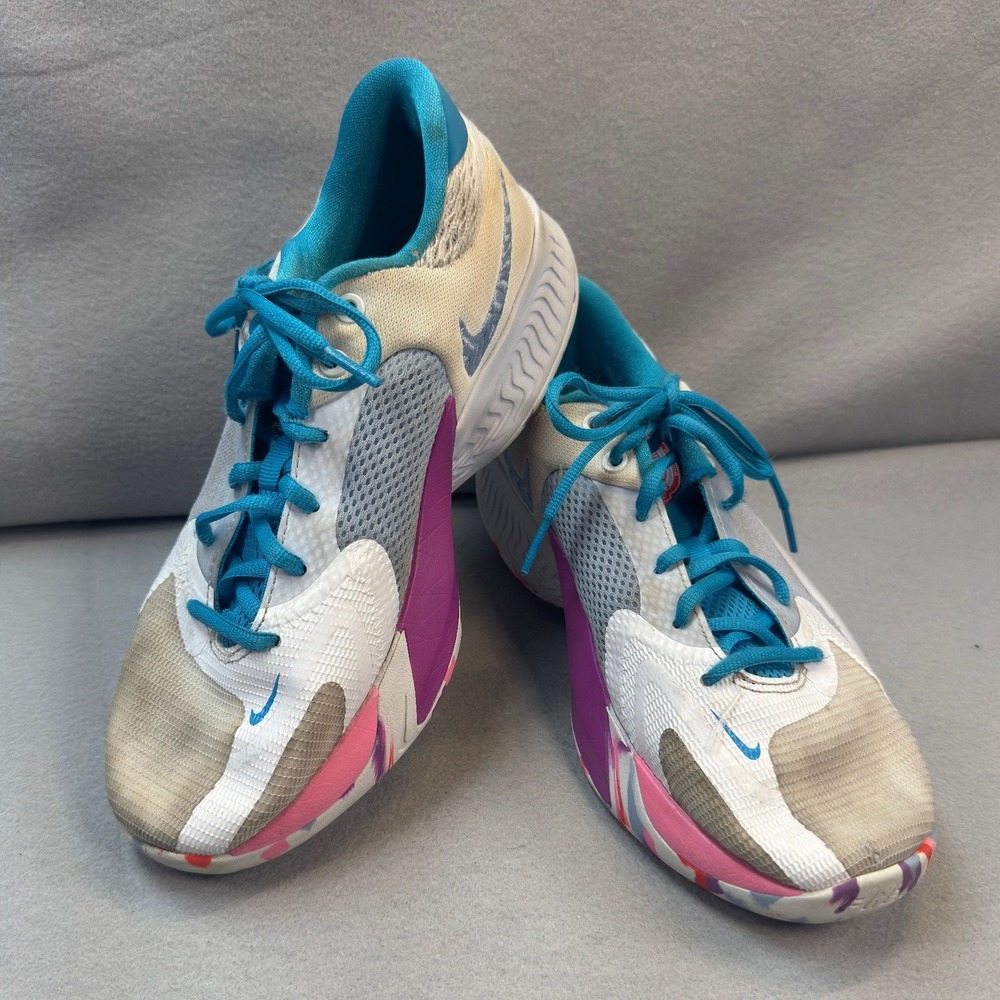 Nike Giannis‎ Zoom Freak 4 Light Pillars Shoes Youth 6.5Y Womens 8 DQ0553-102